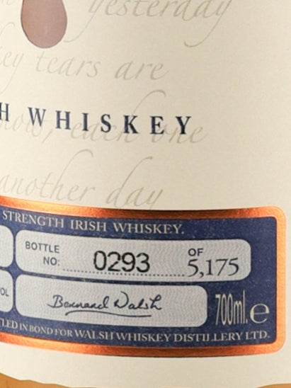 Writer's Tears Cask Strength 2018 Edition