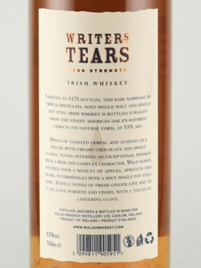Writer's Tears Cask Strength 2018 Edition
