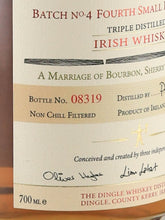 Load image into Gallery viewer, Dingle Single Malt Batch No.4
