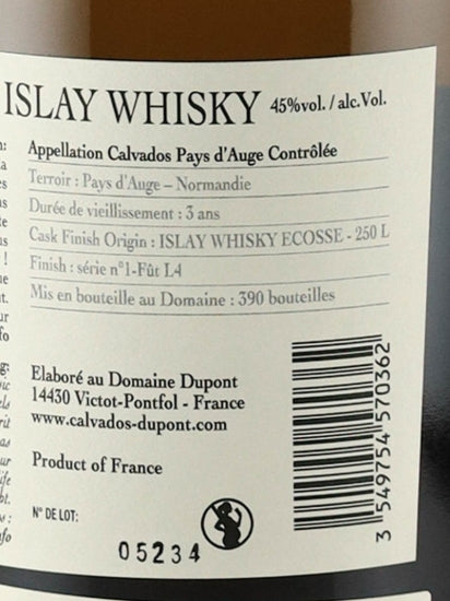 Dupont Cask Finish Collection Islay Whisky No.1 L4