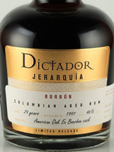 Load image into Gallery viewer, Dictador Heraldica 29 Year Old 1991 Bourbon Cask