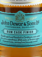 Load image into Gallery viewer, Dewar's Caribbean Smooth 8 Year Old