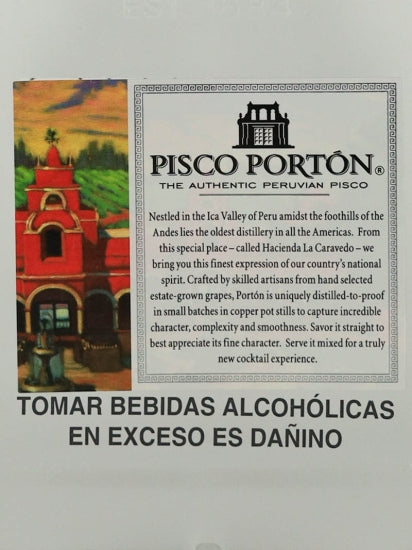 Pisco Porton Italia Most Verde
