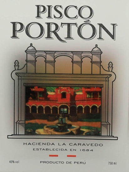 Pisco Porton Negra Criolla Most Verde