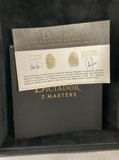 Dictador 2Masters Glenfarclas 1974