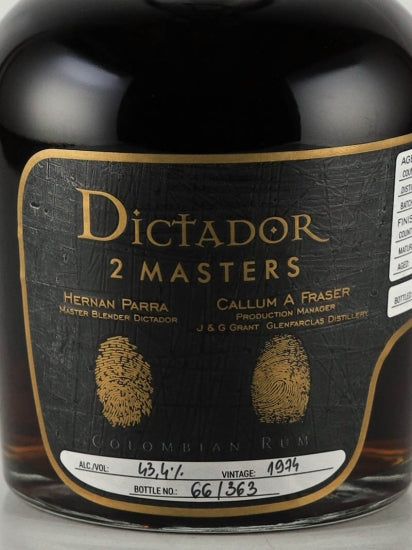 Dictador 2Masters Glenfarclas 1974