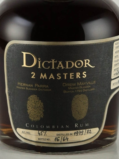 Dictador 2Masters Burton Straight Rye 1979 & 82