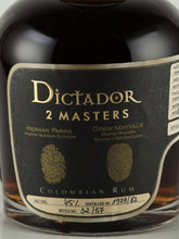 Load image into Gallery viewer, Dictador 2Masters Burton Rye 1979 &amp; 82