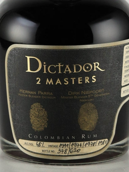 Dictador 2Masters Niepoort 1971 & 74 & 78 & 80