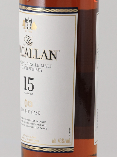 Macallan 15 Year Old Double Cask