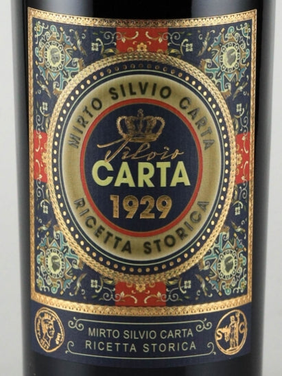 Silvio Carta Mirto Rosso Ricetta Storica