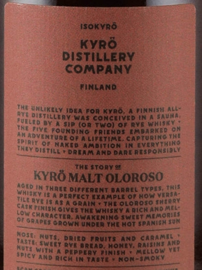 Kyro Malt Oloroso