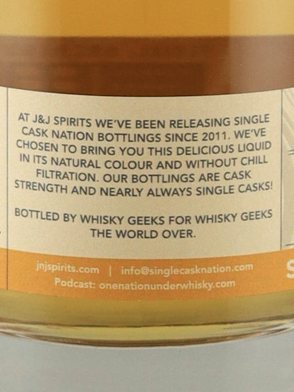Single Cask Nation Longmorn 23 Year Old 1999
