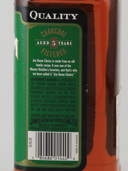 jim beam choice