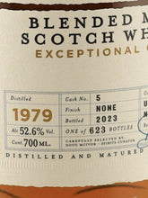 Load image into Gallery viewer, BB&amp;R Exceptional Cask Blended Malt 44 Year Old 1979
