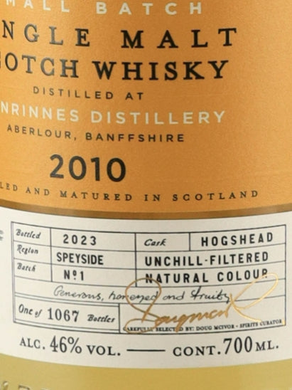 BB&R Benrinnes 13 Year Old 2010