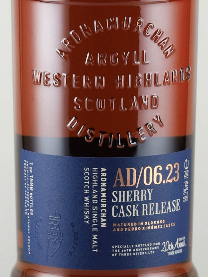 Ardnamurchan Single Malt Sherry Cask for Three Rivers