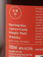Load image into Gallery viewer, Spring Bay Tasmanian Single Malt Appela