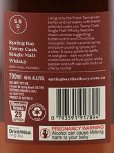 Load image into Gallery viewer, Spring Bay Tasmanian Single Malt Toonie