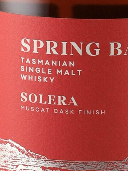 Spring Bay Tasmanian Single Malt Solera Muscat Cask Finish