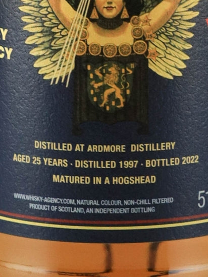 The Whisky Agency Ardmore 25 Year Old 1997