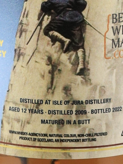 The Whisky Agency Jura 12 Year Old 2009