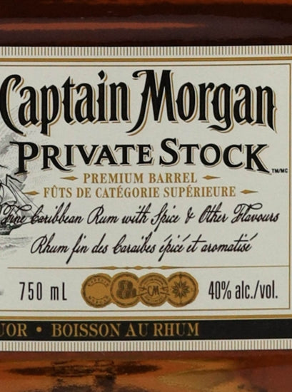 Captain Morgan Private Stock 750ml