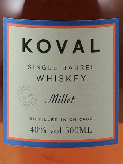 Koval Single Barrel Millet 500ml