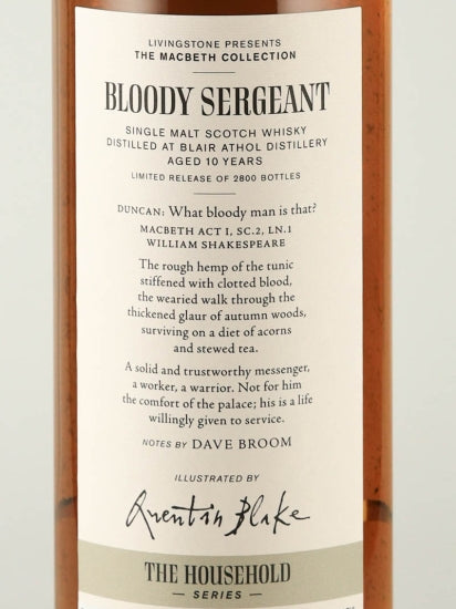 Macbeth Collection Act 1 Blair Athol 10 Year Old