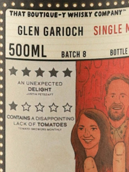 Boutique Whisky Glen Garioch 33 Year Old Batch 8
