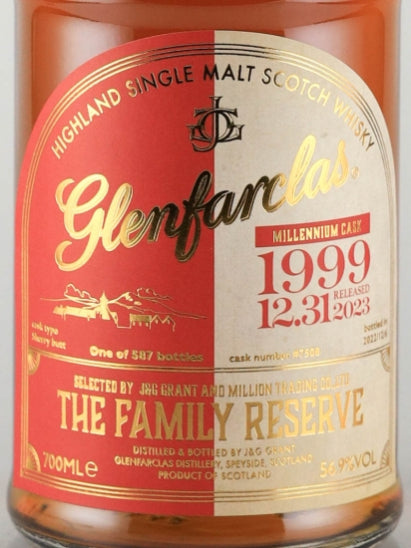 Glenfarclas Millennium Cask 22 Year Old 1999