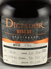 Load image into Gallery viewer, Dictador Best of 46 Year Old 1972 Apasionado