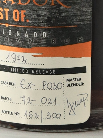 Dictador Best of 46 Year Old 1972 Apasionado
