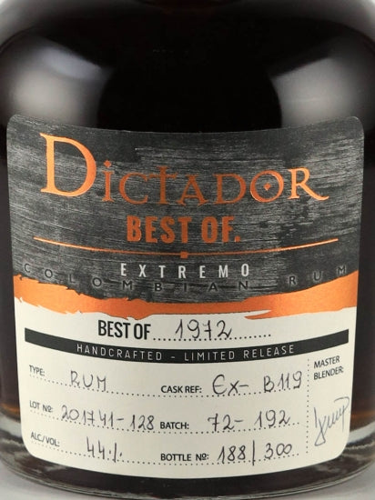Dictador Best of 46 Year Old 1972 Extremo