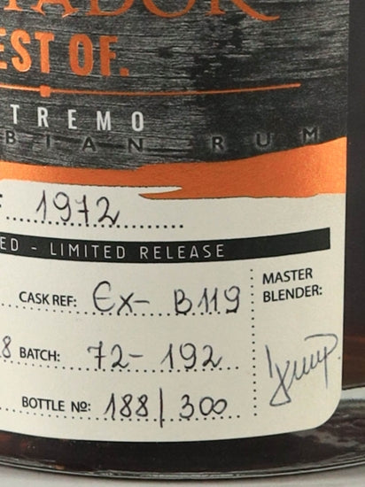 Dictador Best of 46 Year Old 1972 Extremo
