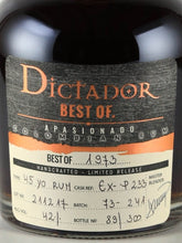 Load image into Gallery viewer, Dictador Best of 45 Year Old 1973 Apasionado