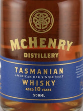 Load image into Gallery viewer, McHenry Single Malt 10 Year Old