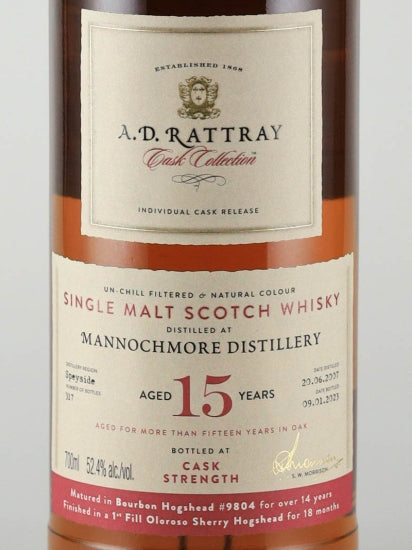 AD Rattray Mannochmore 15 years 2007 52.4%