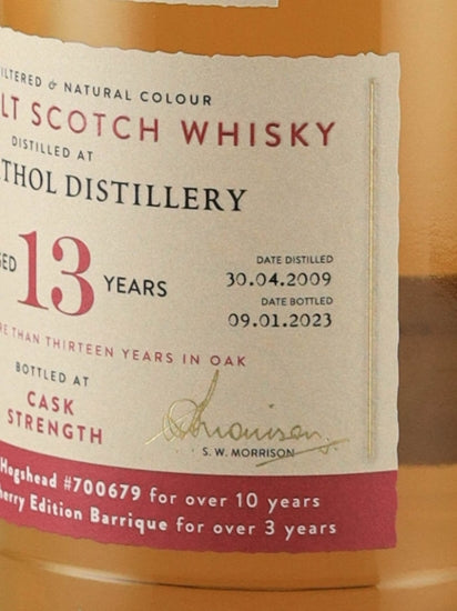 AD Rattray Blair Athol 13 Year Old 2009