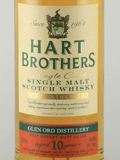 Hart Brothers Finest Collection Glen Ord 10 Year Old 2013