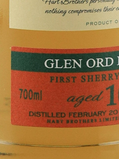 Hart Brothers Finest Collection Glen Ord 10 Year Old 2013