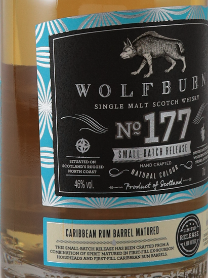 Wolfburn Batch 177 Caribbean Rum Barrel