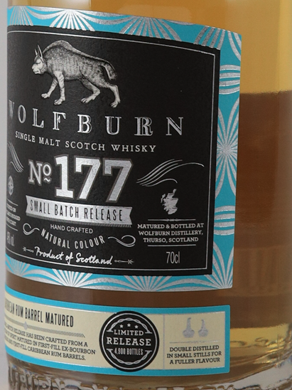 Wolfburn Batch 177 Caribbean Rum Barrel