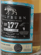 Load image into Gallery viewer, Wolfburn Batch 177 Caribbean Rum Barrel