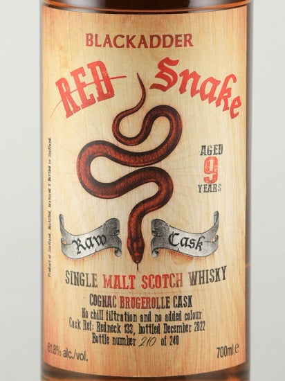 Black Adder Red Snake Redneck 133 9 Year Old