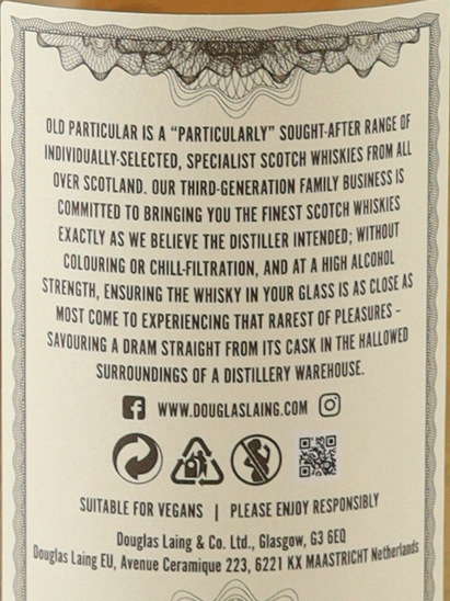 Old Particular Talisker 11 Years 2010 for The Mash Tun Tokyo 55.8%