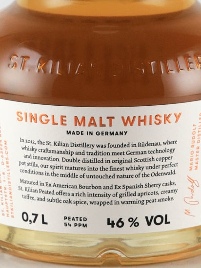 St. Kilian Single Malt Peated