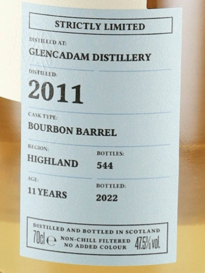 Carn Mor Strictly Limited Glencadam 11 Year Old 2011 47.5% - image 3