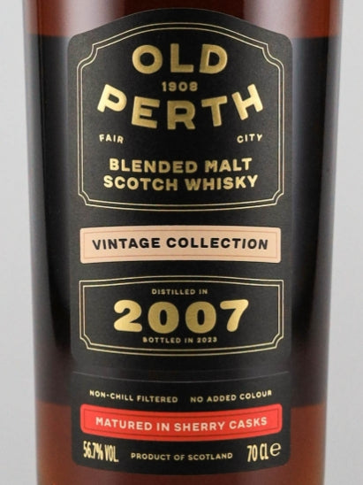 Old Perth Vintage Collection 15 Year Old 2007