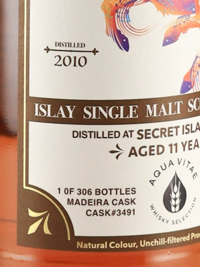 Aqua Vite Secret Islay Roba 11 Year Old 2010